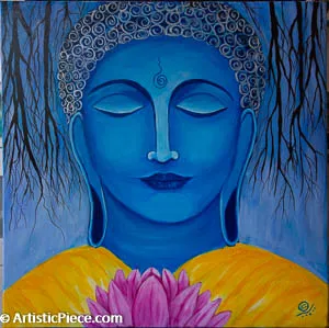 Buddha (Blue)