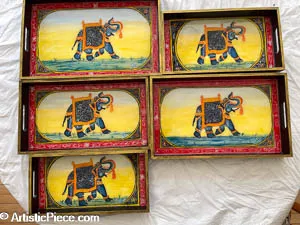 Elephant Set 5Pc (Tray)