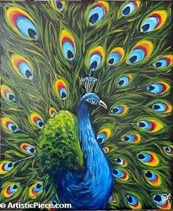 Dancing Peacock