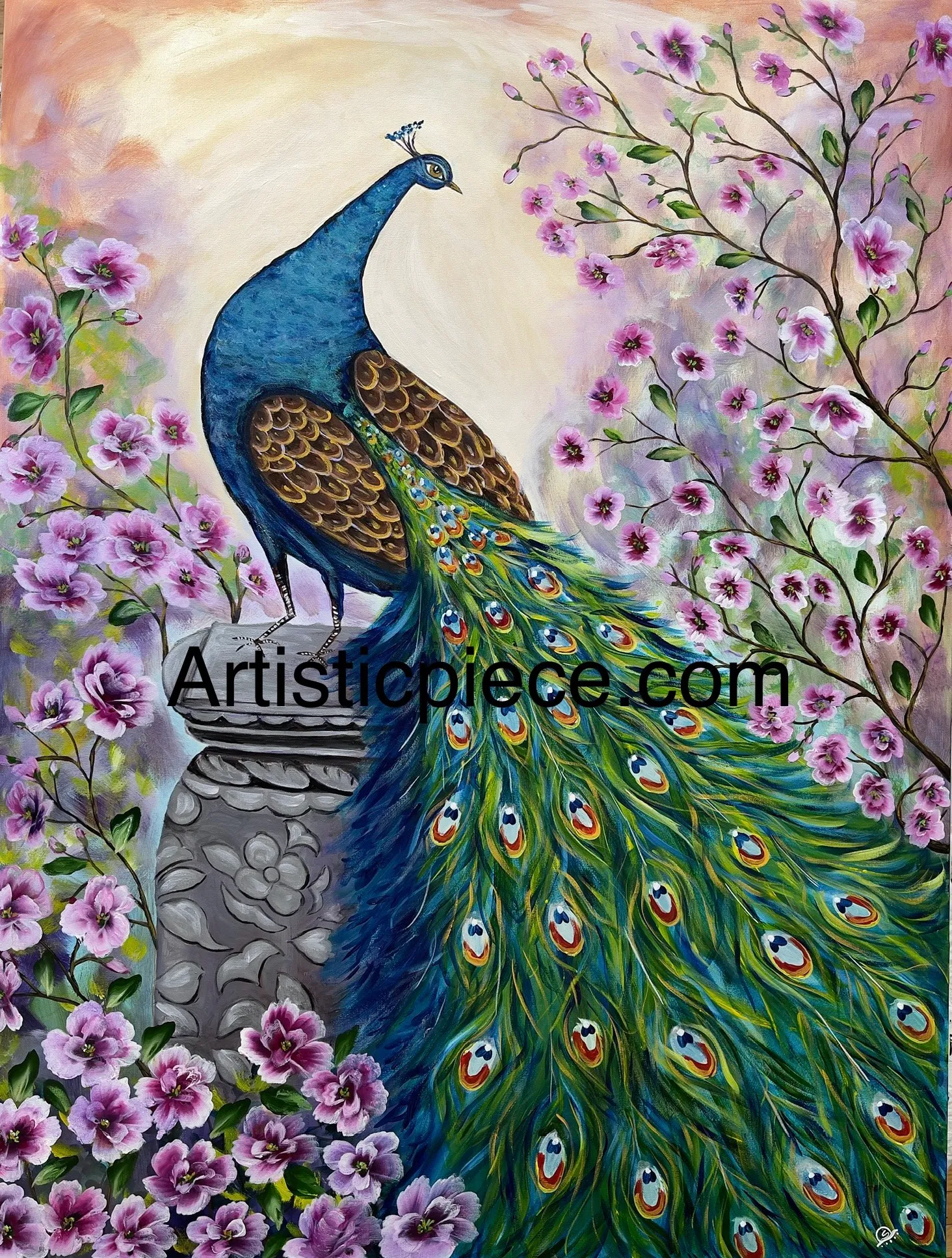 backyard beauty_peacock